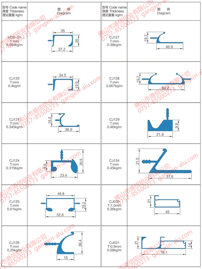 Handle aluminum 01