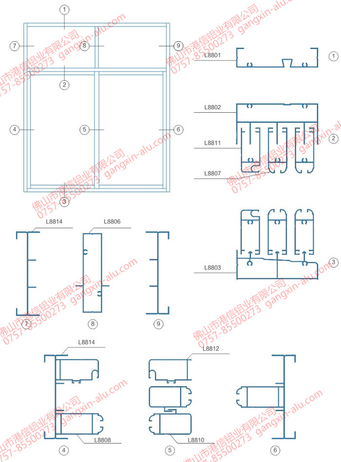 Series L88 Sash Window