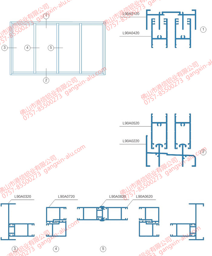 Series L90A Sash Window