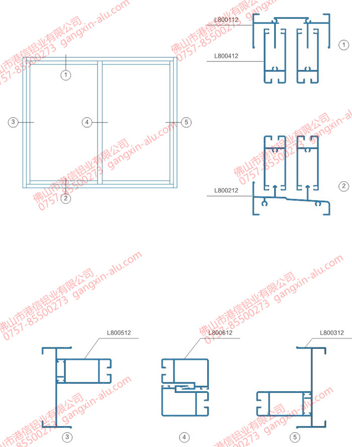 Series L80 Sash Window