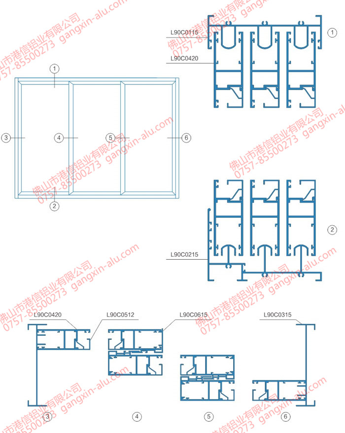 Series L90C Sash Window