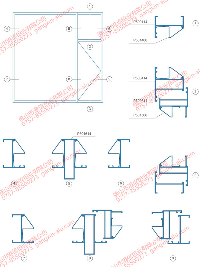 Series P50 Casement Window