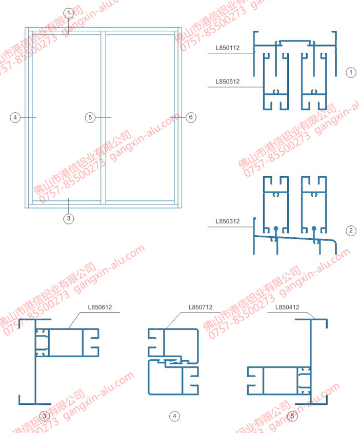 Series L85 Sash Window