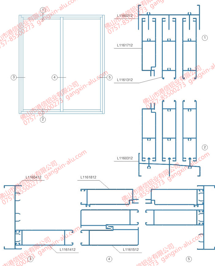 Series L116 Sash Window