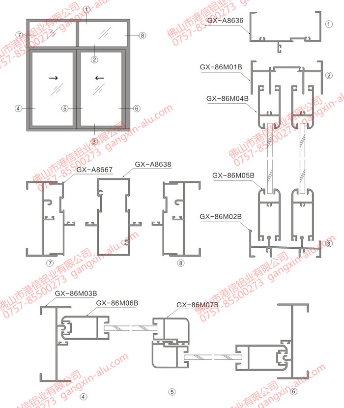 Series 868 Sash Window