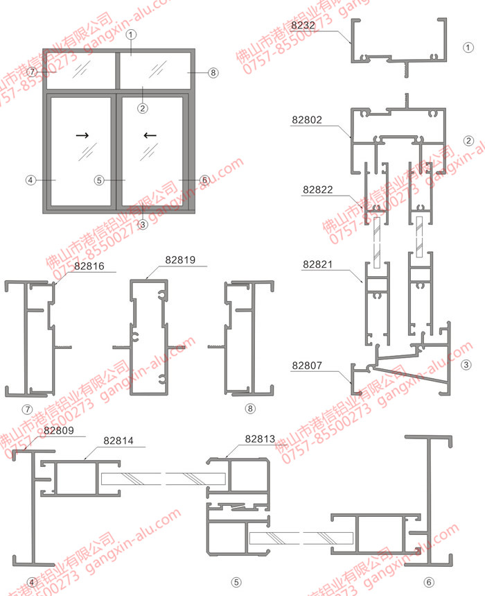 Series 828 Sash Window