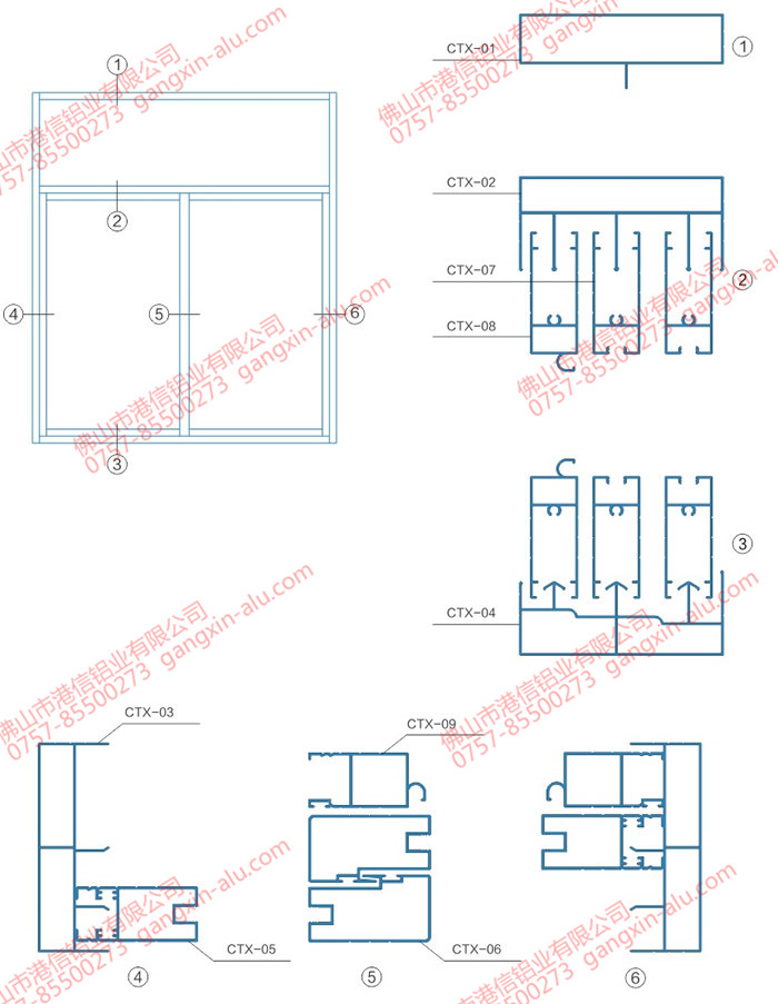 Series CTX Sash Window