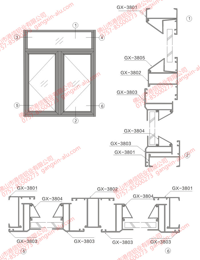 Series 38 Casement Windows