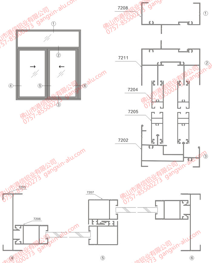 Series 72 Sash Window